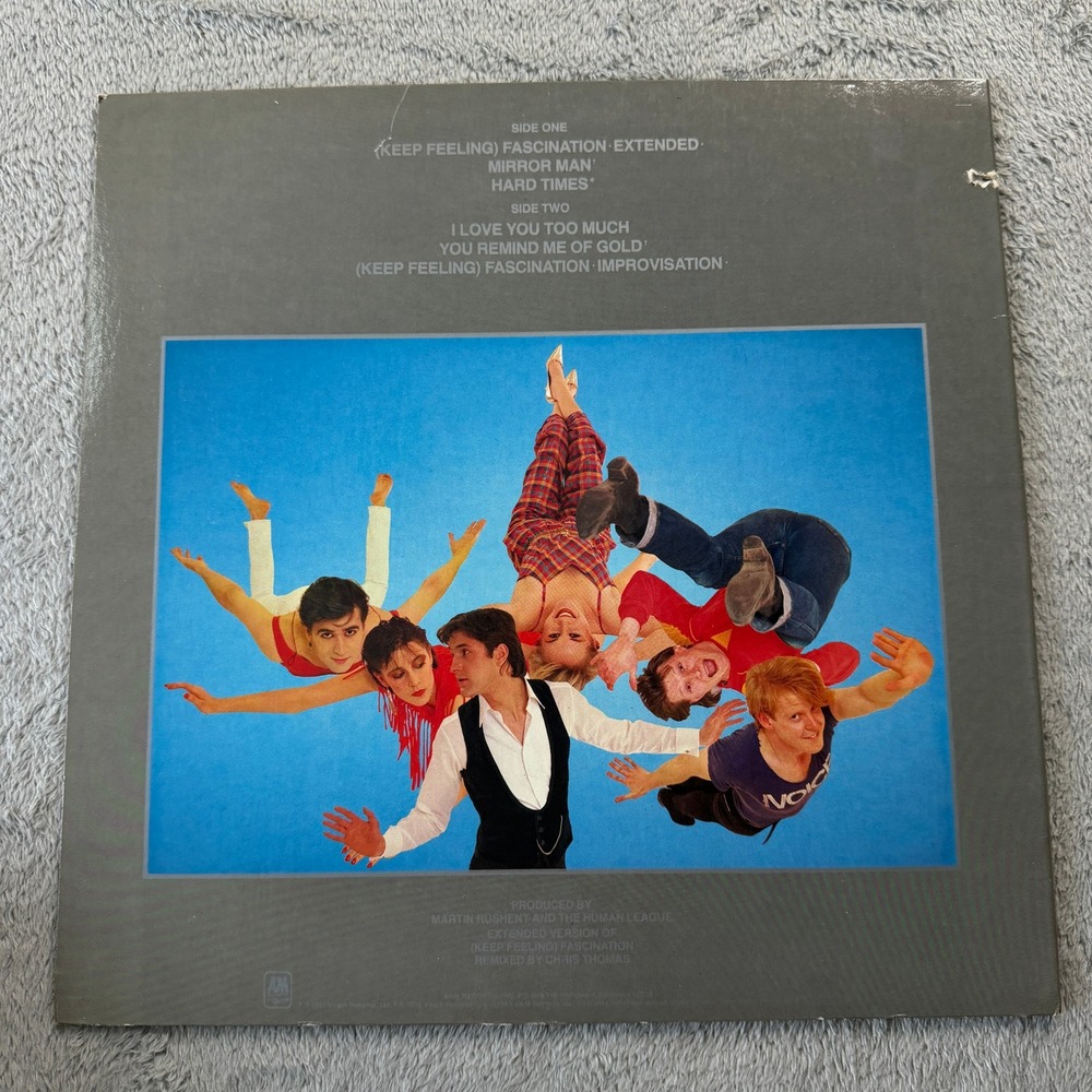 The Human League Fascination! EP Vinyl Record 1983 A&M SP-12501 80s Synth Pop - Picture 3 of 5